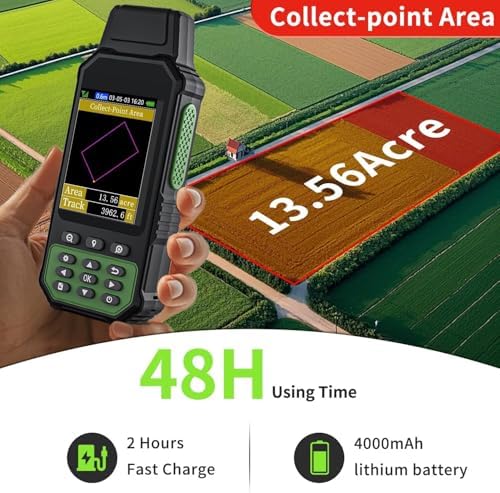ZL190 Handheld GPS for Surveying, High Precision GPS Surveying Equipment for Mountainous Land Slope and Flat Field Outdoor Use - Image 4