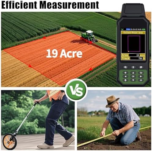 ZL190 Handheld GPS for Surveying, High Precision GPS Surveying Equipment for Mountainous Land Slope and Flat Field Outdoor Use - Image 7